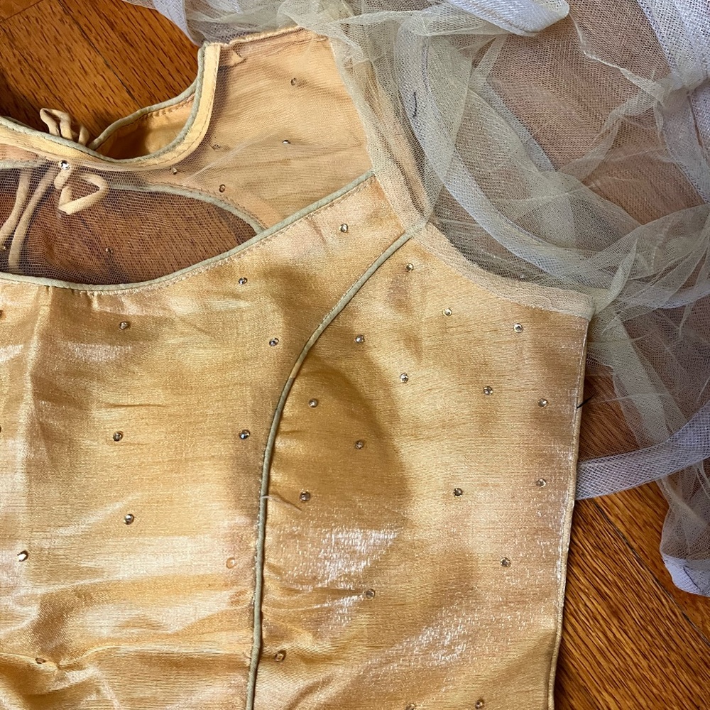Inidian gold blouse